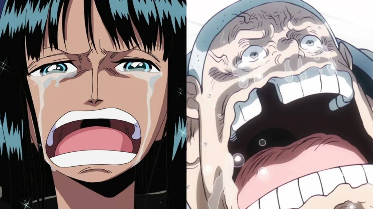 Nico Robin dan Bartholomew Kuma (dok. Toei Animation/One Piece)