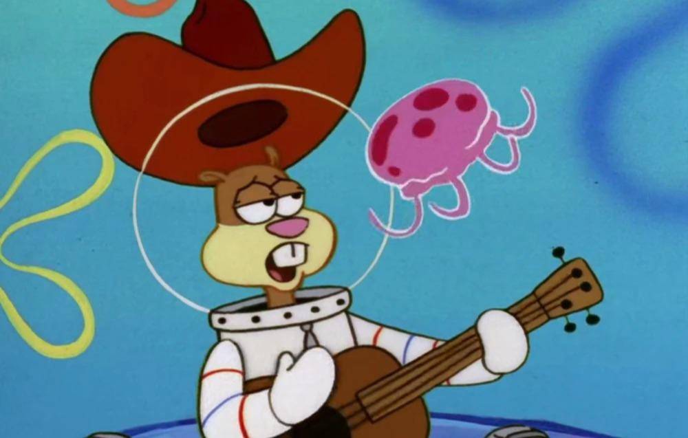 potret Sandy homesick (dok. Nickelodeon/SpongeBob SquarePants)