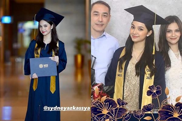 7 Potret Sydney Anak Cut Tari Wisuda Kelulusan SMA