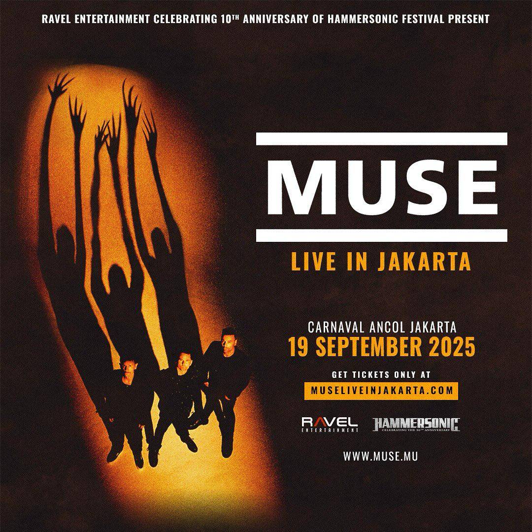 Muse Live in Jakarta 2025 (instagram.com/ravelentertainment)