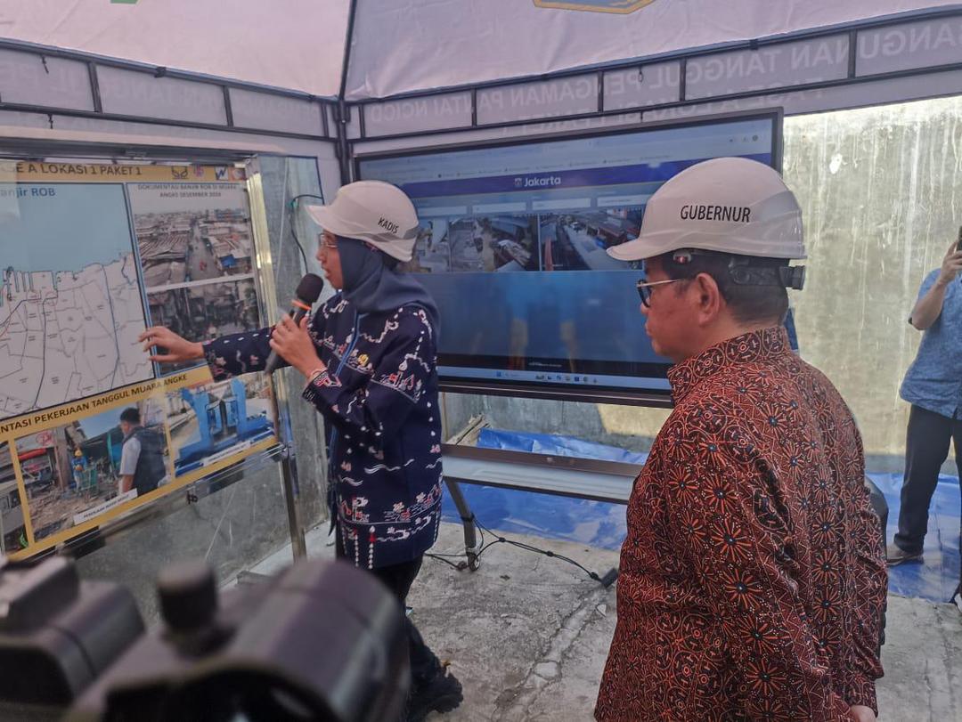 Bangun Tanggul 1,4 Km di Muara Angke, Pemprov DKI Kucurkan Rp5,2 Miliar