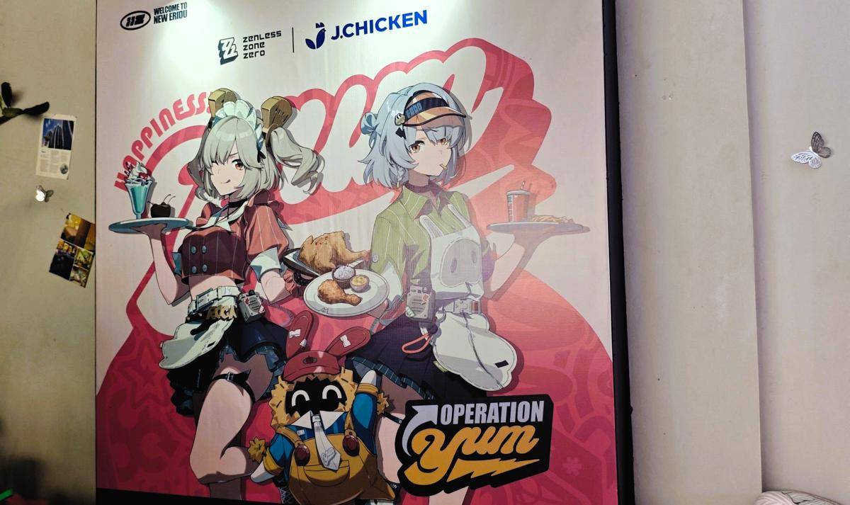 Kami Mampir Ke Kolaborasi Zenless Zone Zero di J.Chicken Sabang Jakarta Pusat!