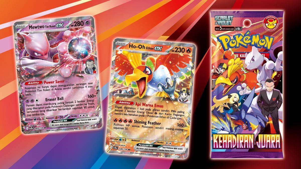 Pokémon Game Kartu Koleksi Rilis Set Kehadiran Juara, ada Mewtwo!