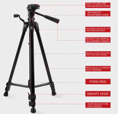 MIXIO 3520PRO Tripod (shopee.co.id/MIXIO Official Store)