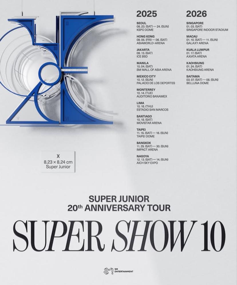 Super Junior Akan Gelar Konser SUPER SHOW 10 di Indonesia