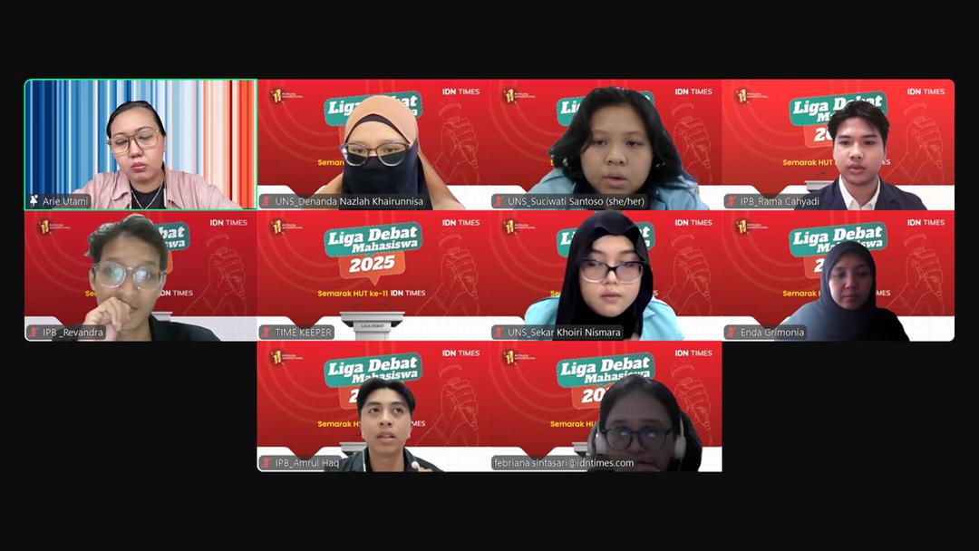 Liga Debat Mahasiswa 2025: IPB Juara 3 Usai Unggul 1 Poin dari UNS