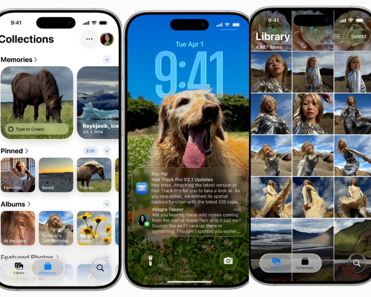 desain Liquid Glass milik Apple di menu kamera, foto, dan FaceTime (apple.com)