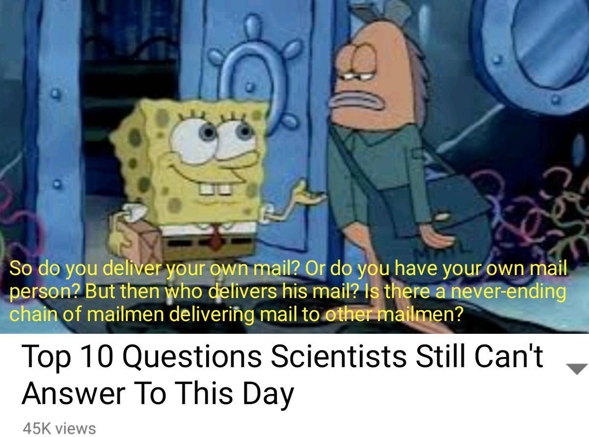 meme SpongeBob ngerjain esai (reddit.com/user/AlternateShapes)