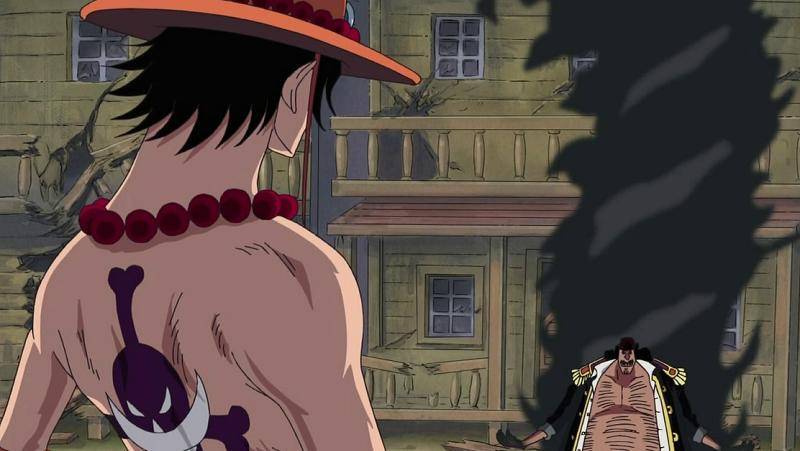 Ace dan Kurohige (dok. Toei Animation/One Piece)