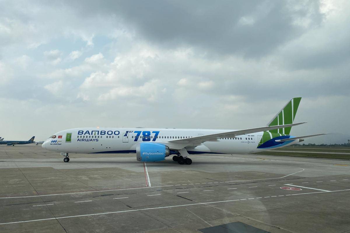 pesawat Boeing 787-9 milik maskapai Vietnam, Bamboo Airways. (A320neoceo at English Wikipedia, CC0, via Wikimedia Commons)