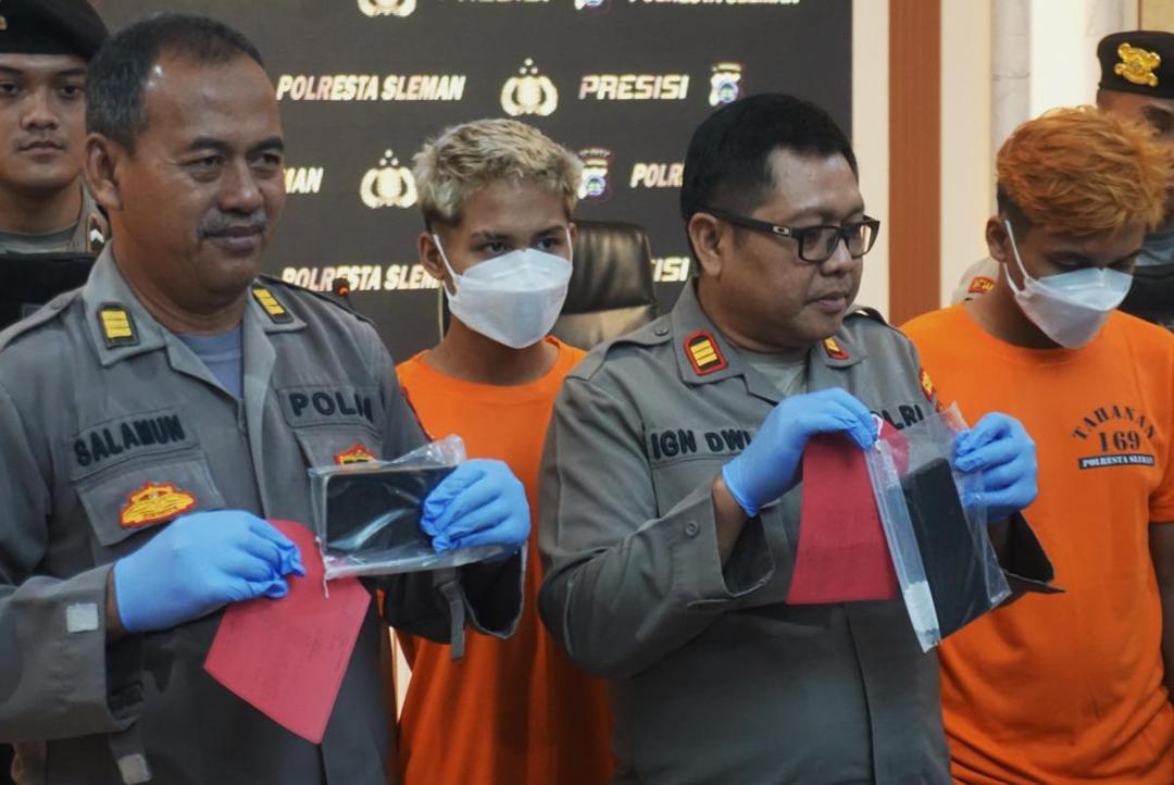 3 Pemuda Ngaku Relawan Polisi Gasak HP dan Uang Pemotor di Sleman