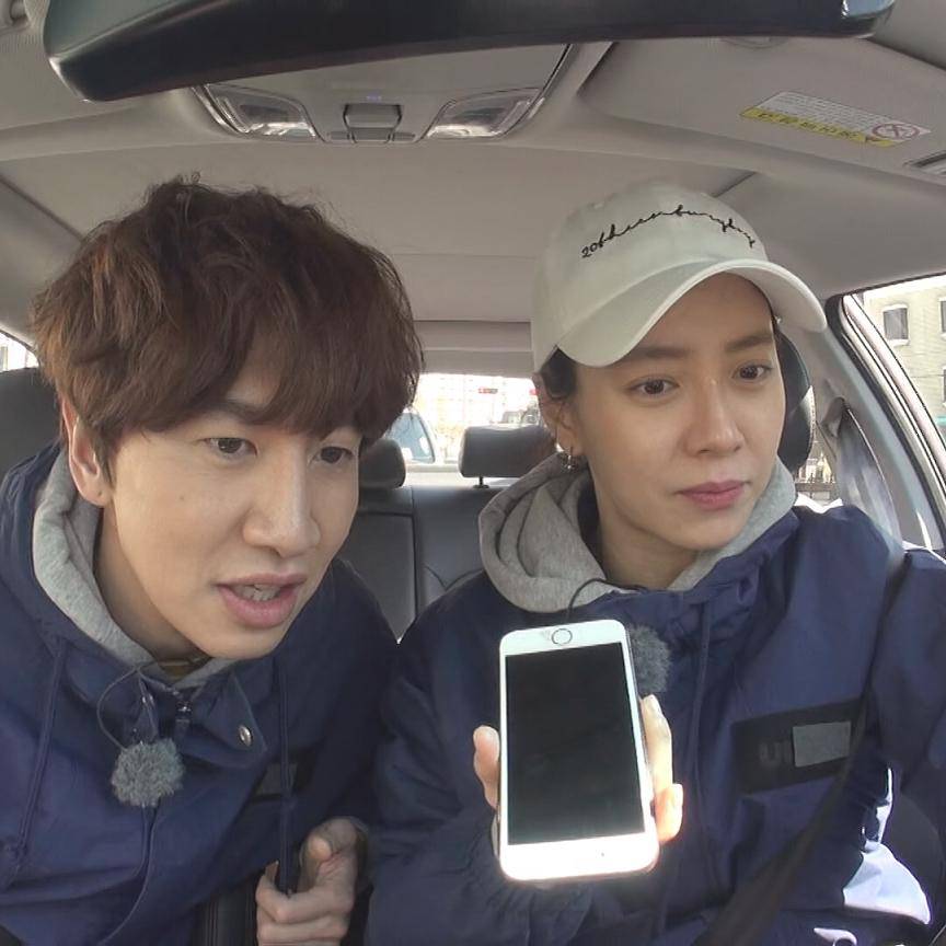 Song Jihyo dan Lee Kwang Soo di Running Man (instagram.com/sbs_runningman_sbs)