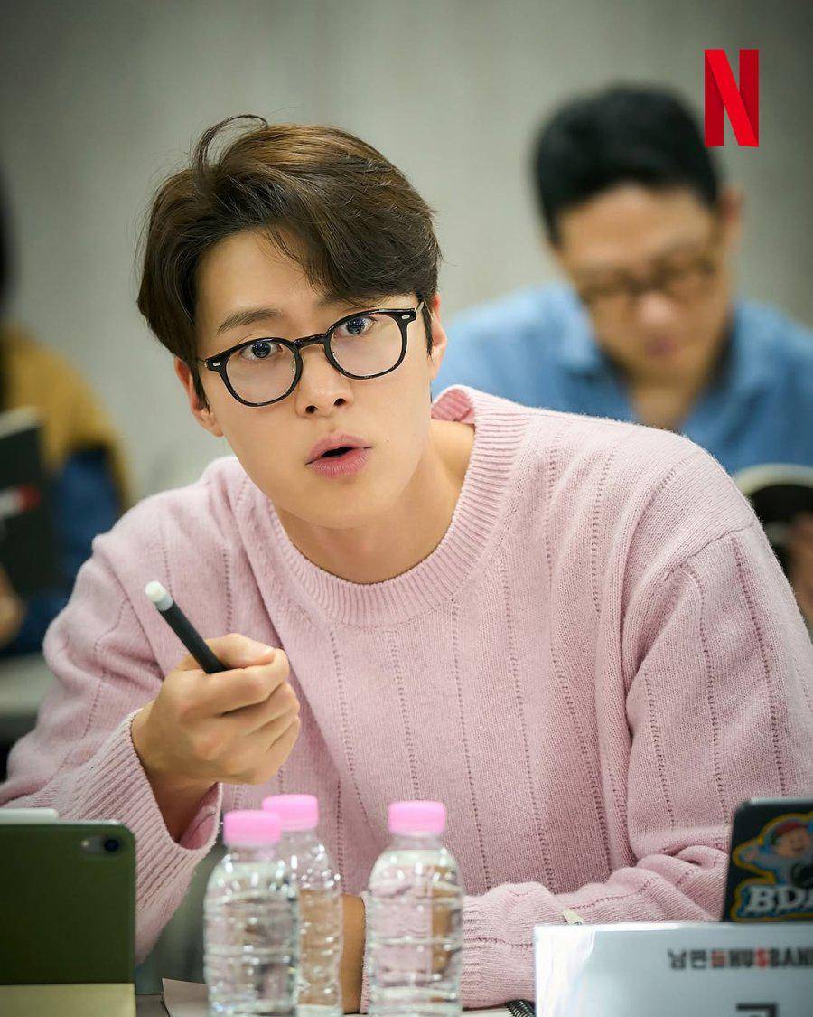 Pembacaan naskah Husband in Action (dok.Netflix/Husband in Action)