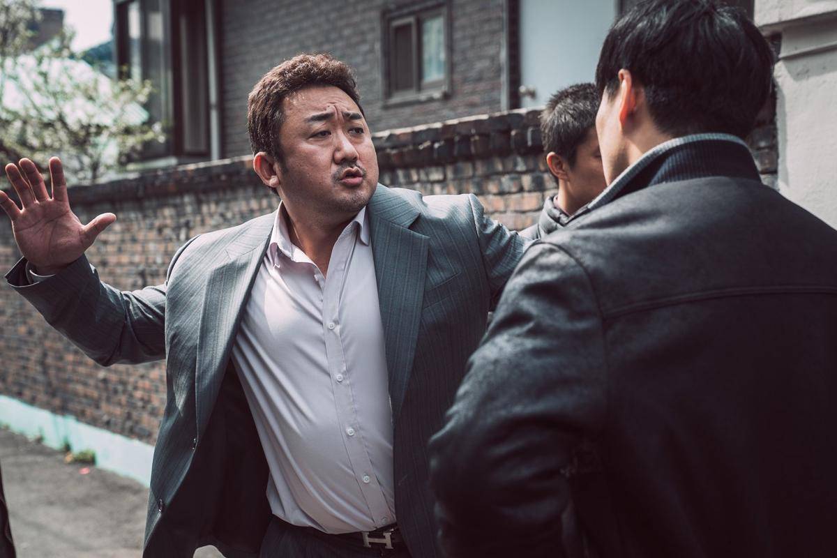Ma Dong Seok dalam film The Outlaws. (dok. Megabox Plus M/The Outlaws)