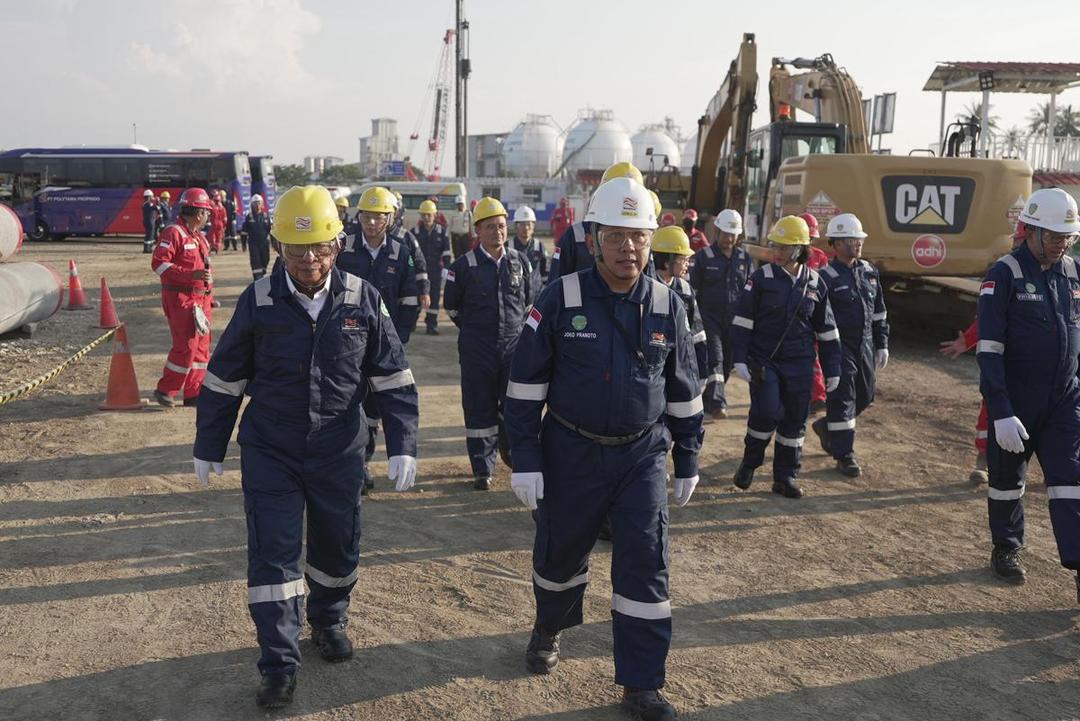 IIF Tinjau Proyek Infrastruktur Petrokimia Polytama di Indramayu