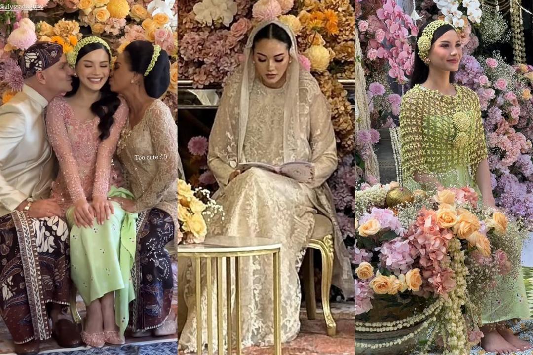 9 Inspirasi Gaya Busana dan Makeup Pengajian Hingga Siraman Alyssa Daguise, Stunning Abis!
