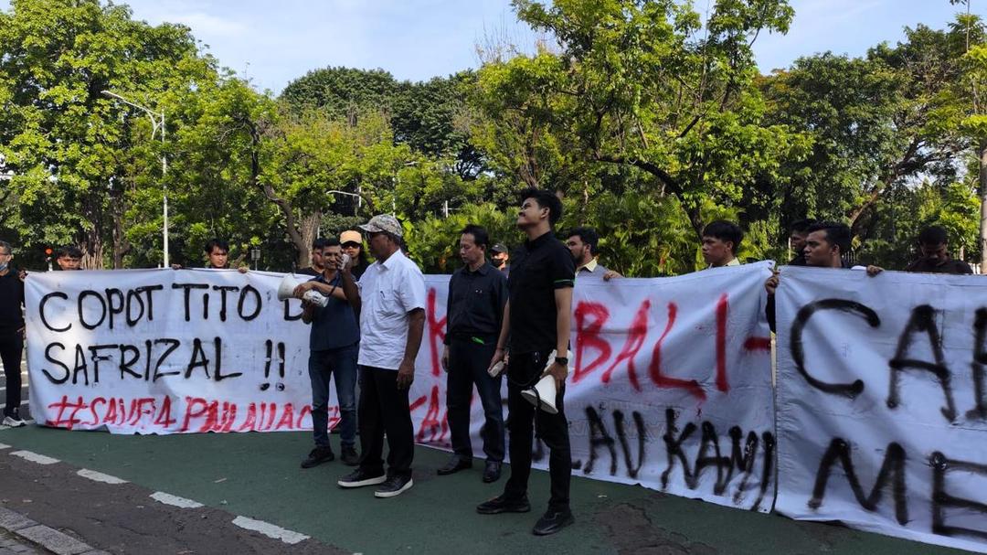 Mahasiswa Aceh Tolak Kelola Migas di 4 Pulau Bersama Sumut