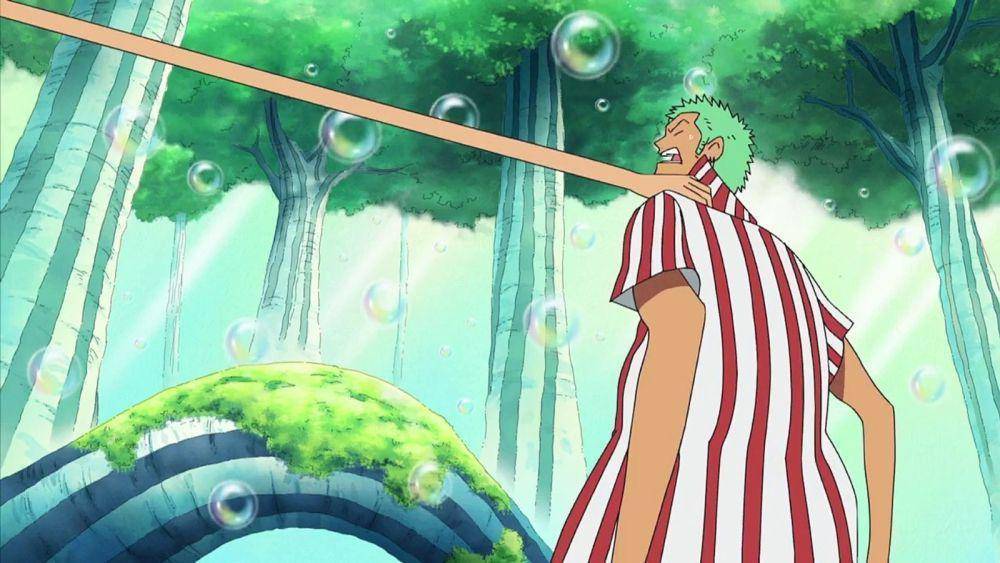 Roronoa Zoro Sabaody (Dok. Toei Animation/One Piece)
