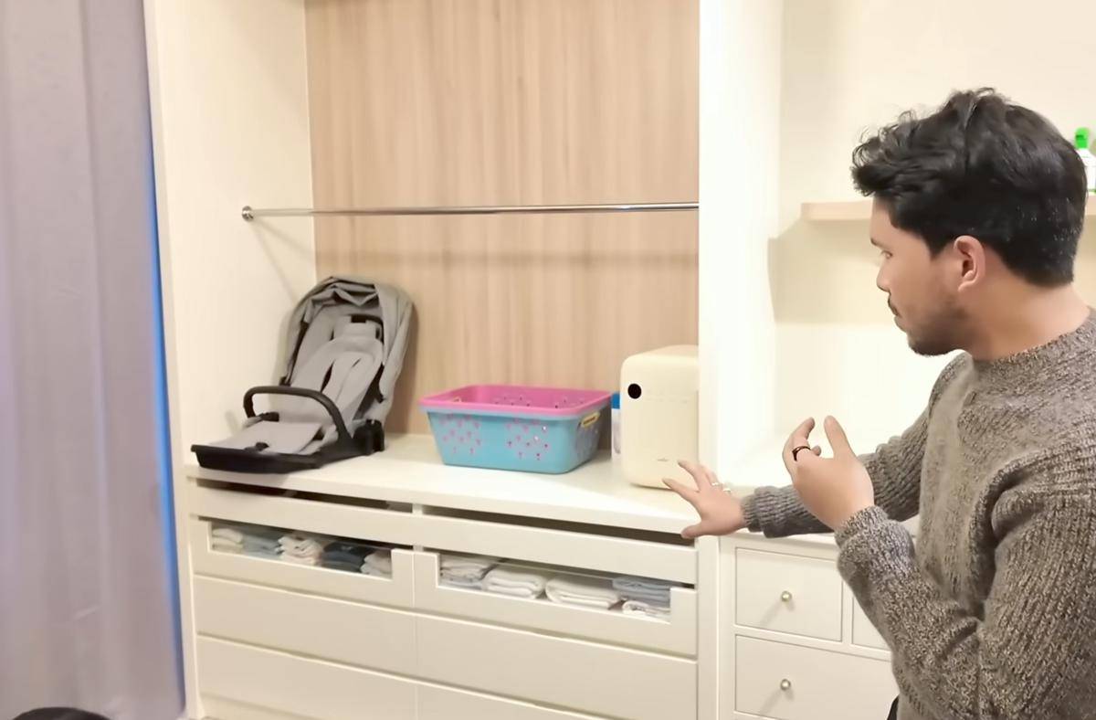 Kamar anak Thariq Halilintar dan Aaliyah Massaid (YouTube.com/Thariq Halilintar)