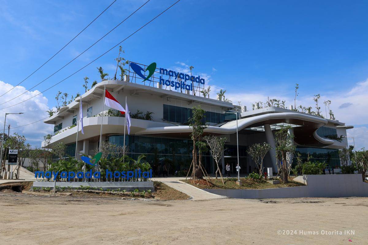 RS Mayapada salah satu RS yang adadi IKN. Foto Humas OIKN (IDN Times/Ervan)