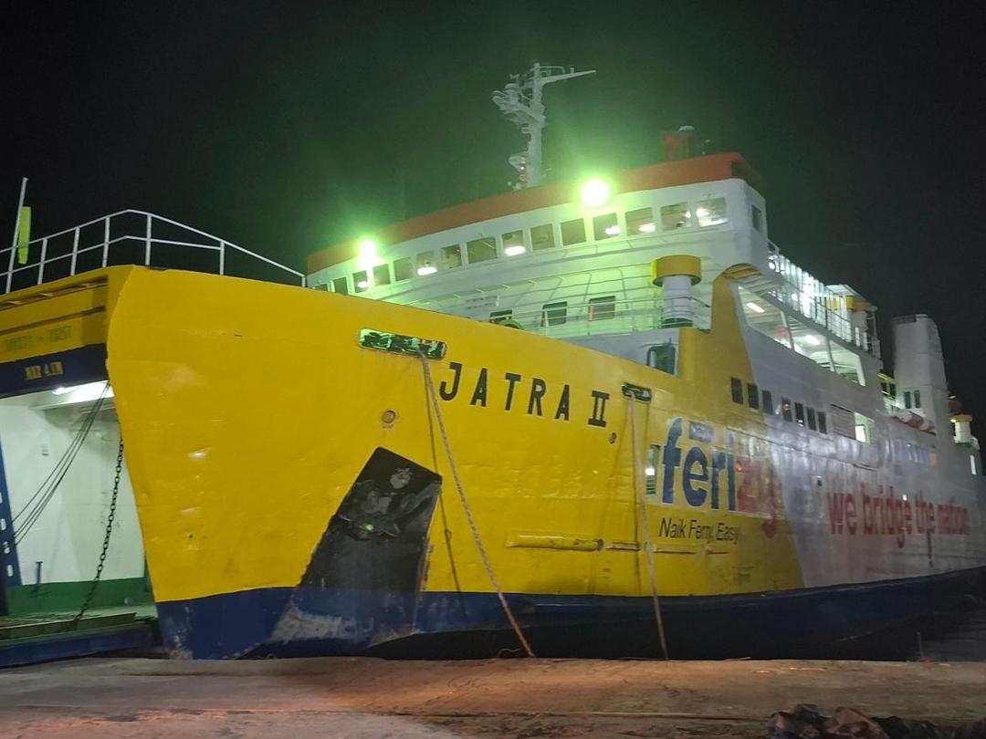 KMP Jatra II Milik ASDP Resmi Berlayar Perdana Rute Gunungsitoli-Sibolga