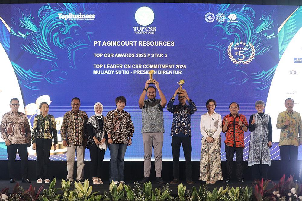 Presiden Direktur PTAR Raih Penghargaan TOP Leader on CSR Commitment 2025