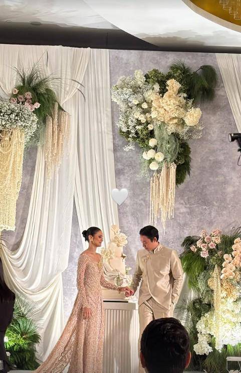Resepsi Pernikahan Amanda Rawles dan Adriel (Instagram.com/amandarawles)