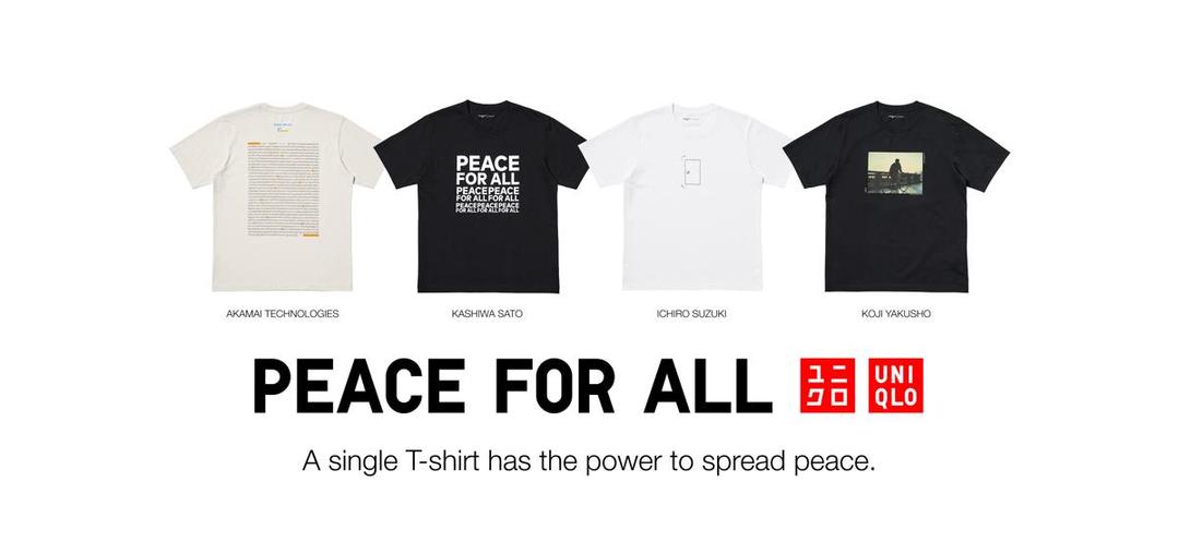 Uniqlo Luncurkan Empat Desain Baru T-shirt Amal Peace For All
