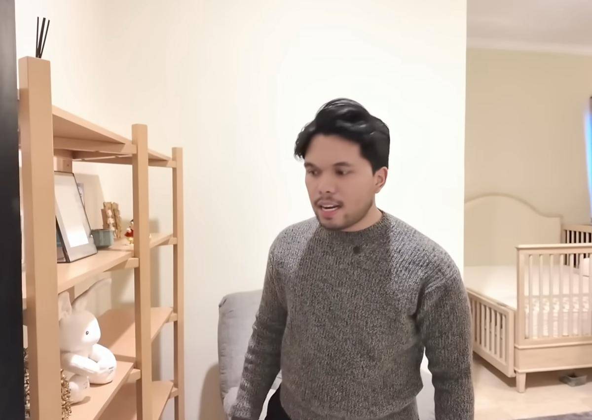 Kamar anak Thariq Halilintar dan Aaliyah Massaid (YouTube.com/Thariq Halilintar)