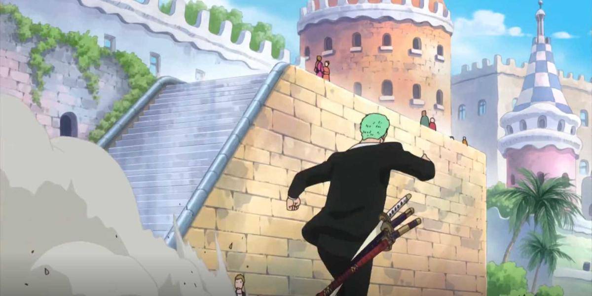 Roronoa Zoro Dressrosa (Dok. Toei Animation/One Piece)