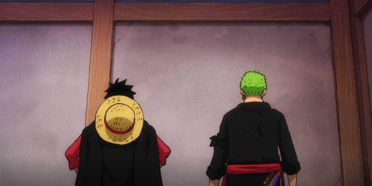 Roronoa Zoro dan Luffy Onigashima (Dok. Toei Animation/One Piece)