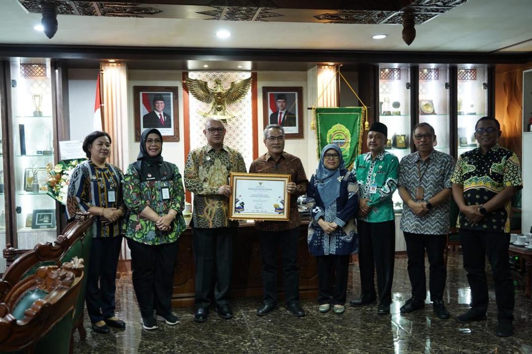 Kalurahan Wukirsari Raih Penghargaan Kawasan Berbasis Intelektual 2025