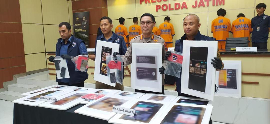 Polda Jatim Bongkar Praktik Jual Beli Konten Pornografi Anak