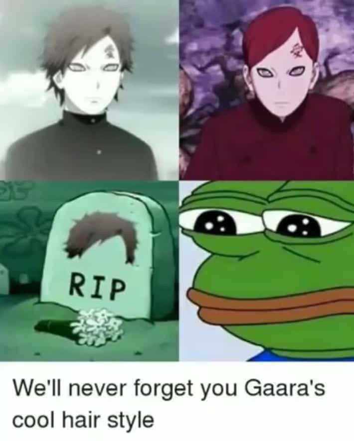 meme kocak Naruto tentang rambut (reddit.com/user/Amber_Flowers_133)