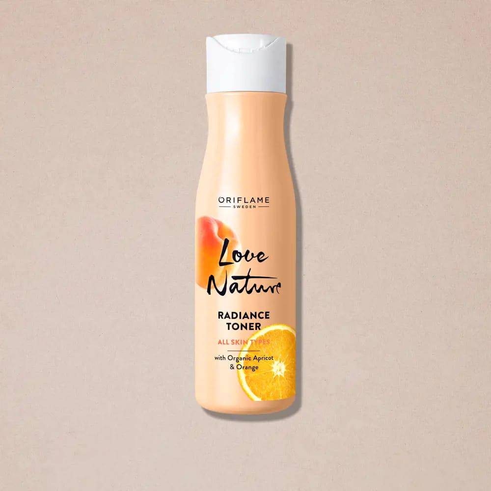 Love Nature Radiance Toner Apricot & Orange (id.oriflame.com/Love Nature Radiance Toner Apricot & Orange)