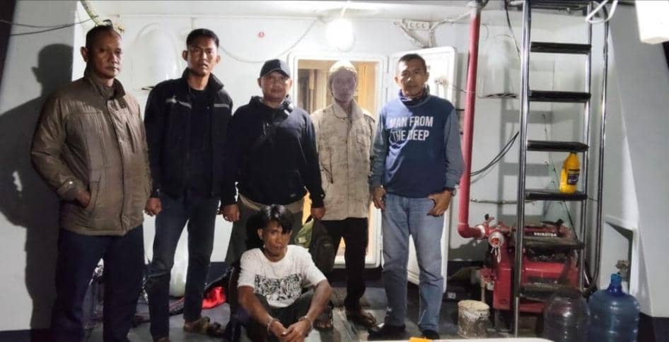 Petani di Banyuasin ditangkap karena simpan sepi dan amunisi. (Dok polisi)