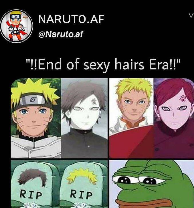 meme kocak Naruto tentang rambut (reddit.com/user/jonandreyuaosuni)
