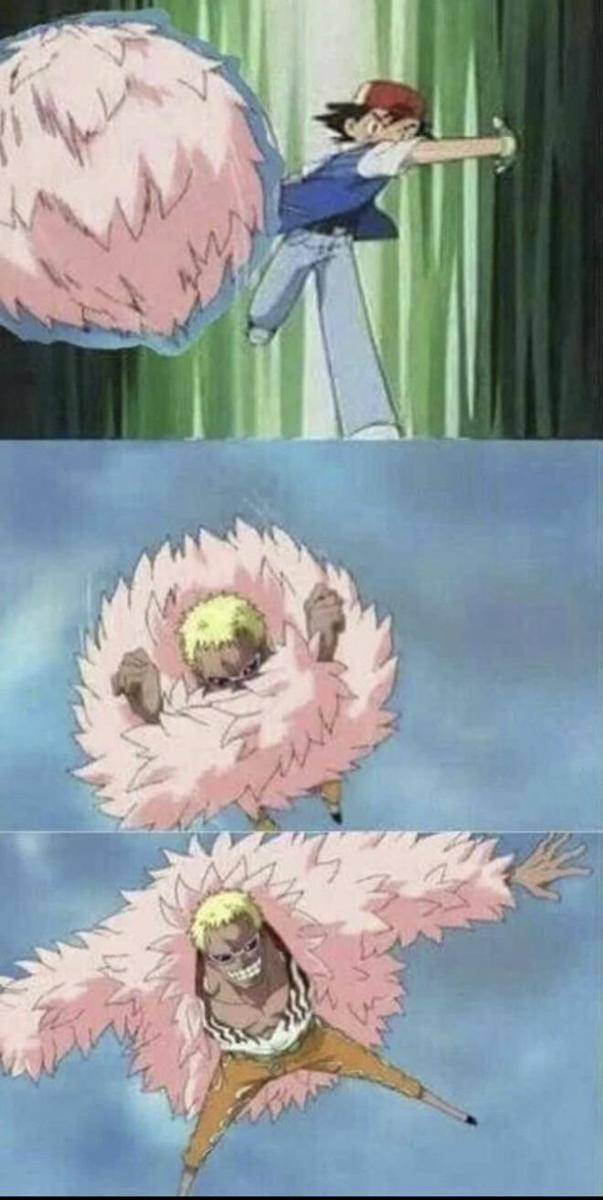 meme One Piece dan Pokémon (reddit.com/user/monkeyman907485)