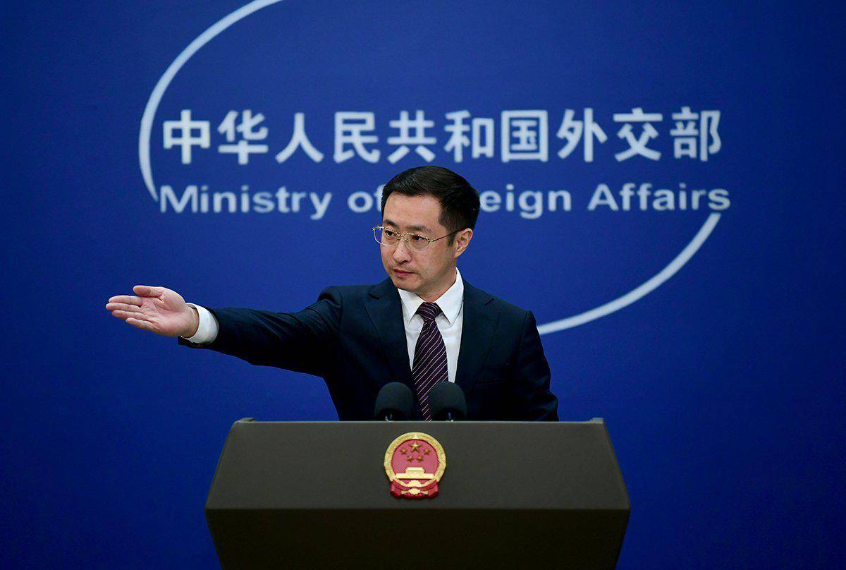 Juru bicara Kementerian Luar Negeri China, Lin Jian. (x.com/SpoxCHN_LinJian)