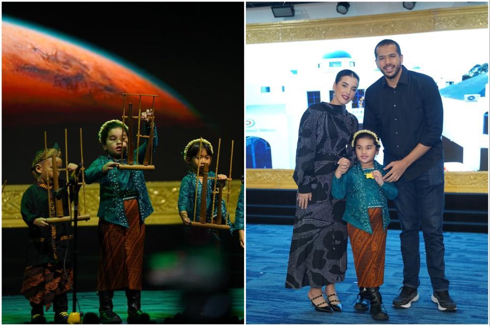 10 Potret Maryam Anak Tasya Farasya Tampil di Pentas Akhir Sekolah, Berkebaya Main Angklung!