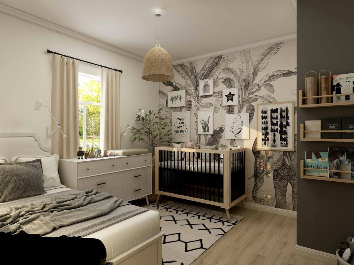 illustrasi kamar bayi (unsplash.com/Collov Home Design)