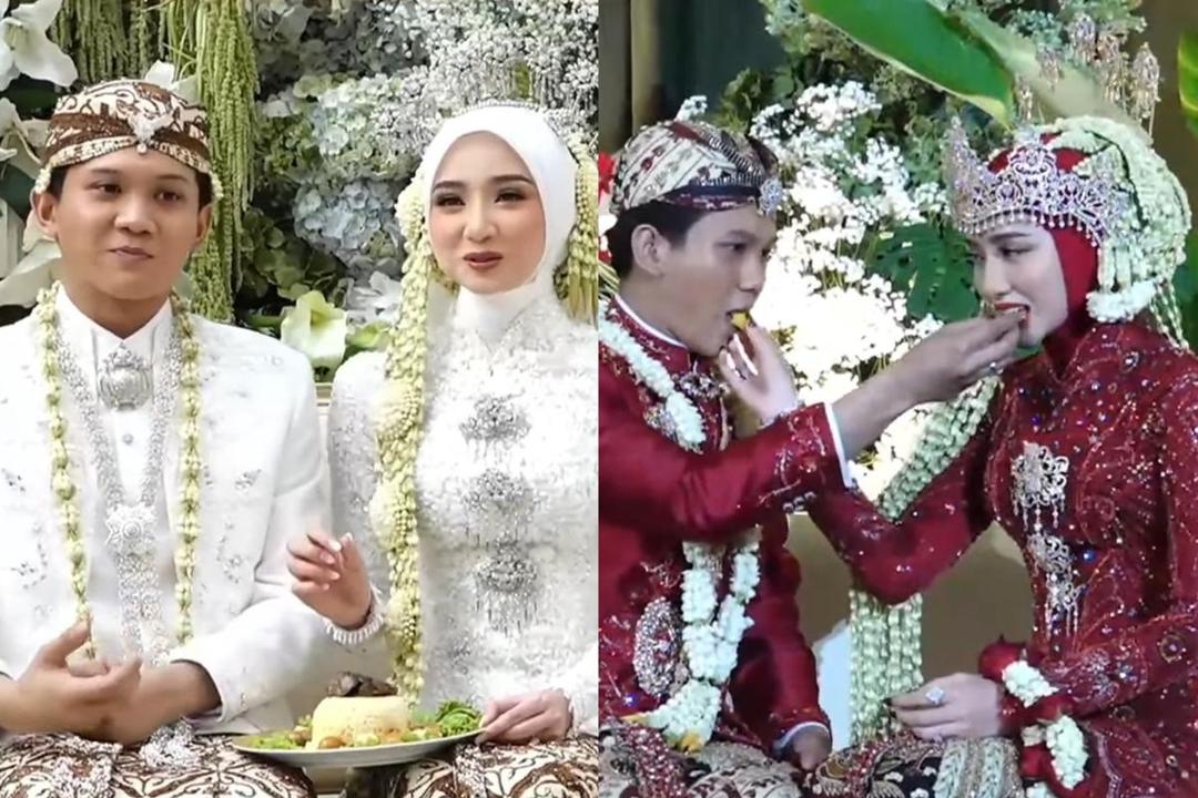 7 Potret Pernikahan Selebgram Anselma Putri, Mewah dengan Nuansa Tradisi yang Kental