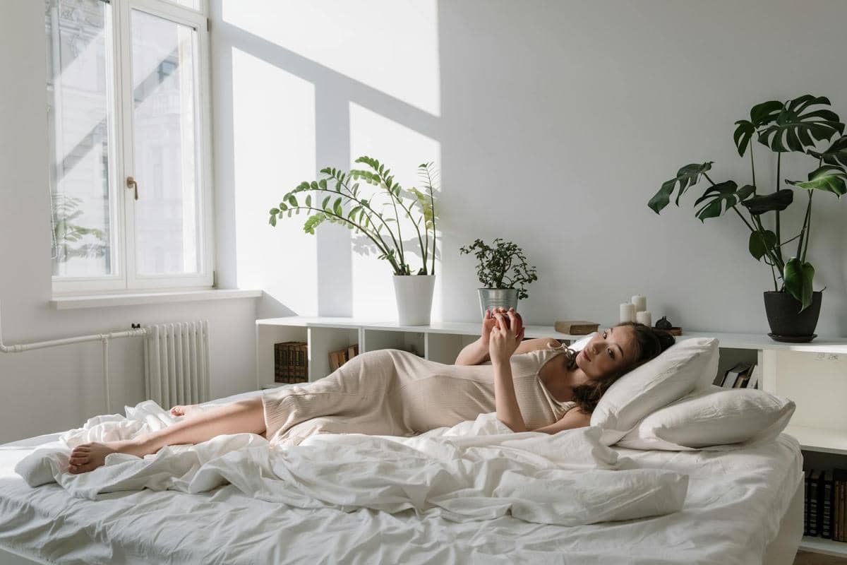 Ilustrasi ibu hamil terkena campak, bisa sebabkan komplikasi pada janin.