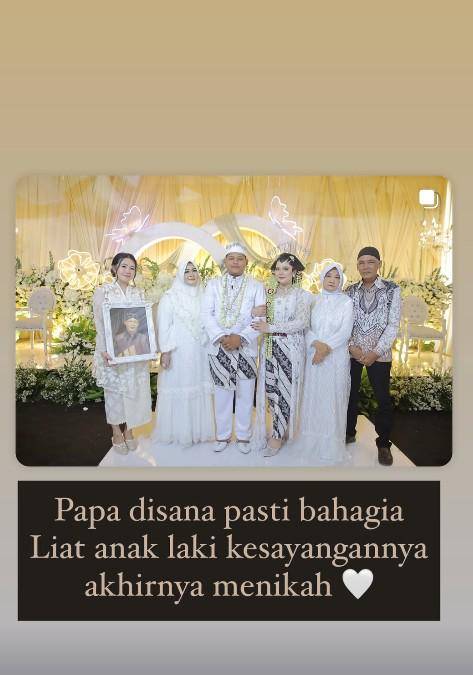 pernikahan adik Via Vallen (Instagram.com/viavallen)