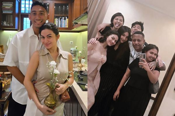 7 Potret Perayaan Rumah Baru Ariel Tatum, Ada Daffa Wardhana