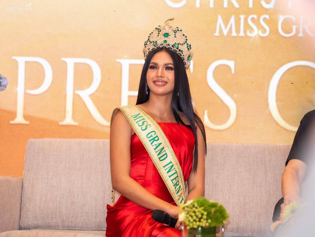 Potret Perayaan Kemenangan Christine Opiaza Sebagai Miss Grand International 2024 (Instagram.com/missgrandinternational)