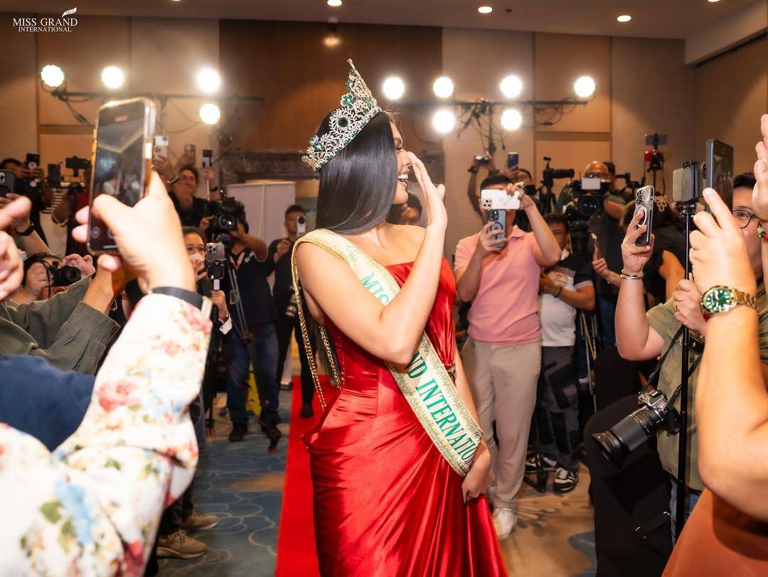 Potret Perayaan Kemenangan Christine Opiaza Sebagai Miss Grand International 2024 (Instagram.com/missgrandinternational)
