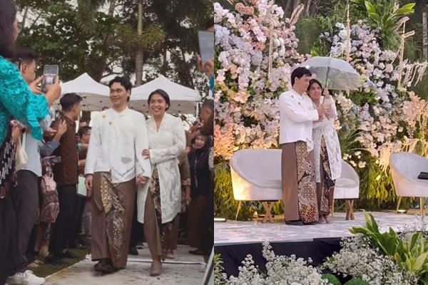 Potret Pernikahan Mikha Angelo dan Gregoria Mariska di Wonogiri