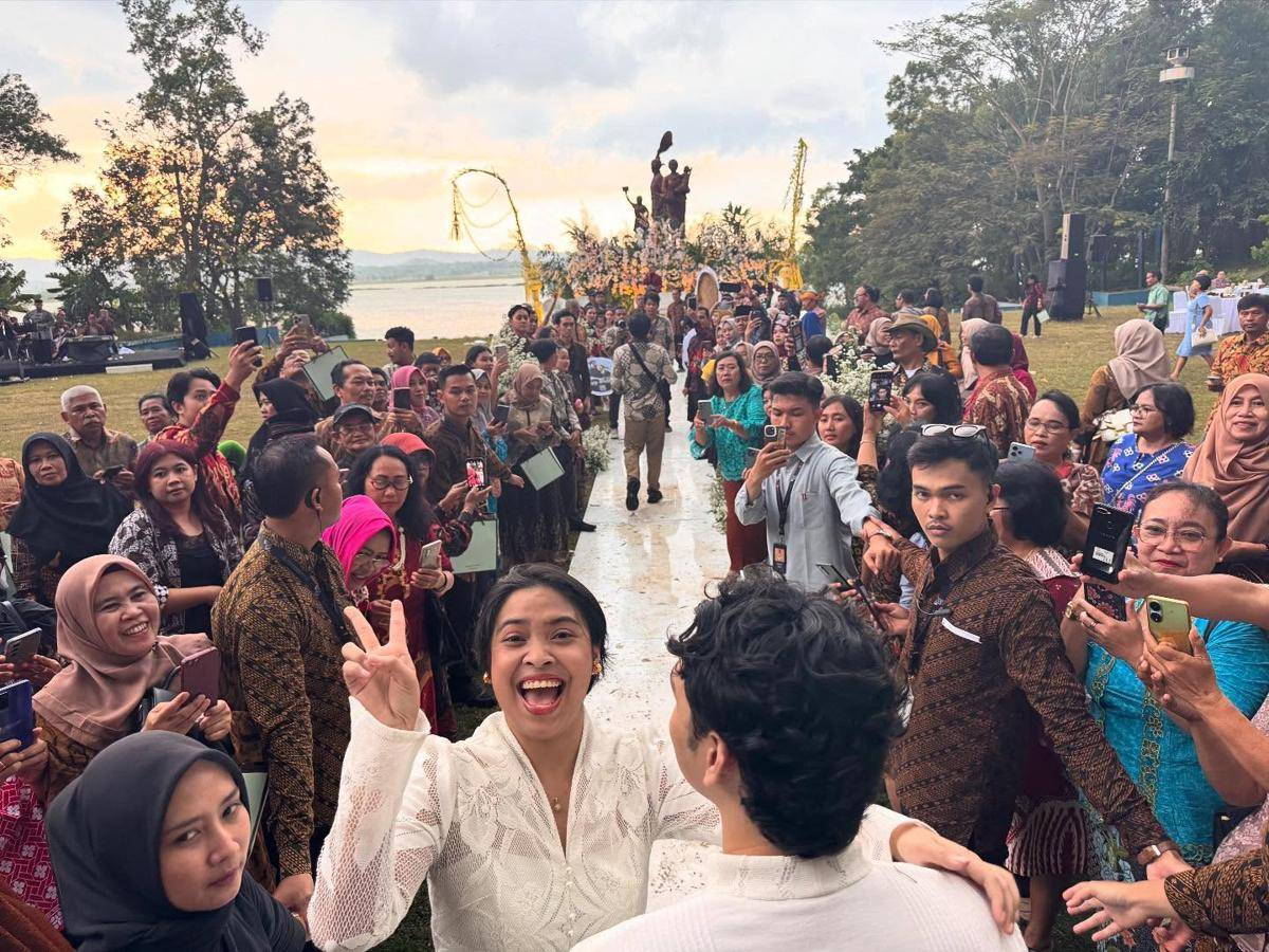 Mikha Angelo dan Gregoria Mariska (instagram.com/lansbrahmantyo)