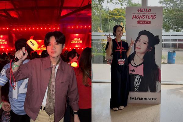 8 Potret Artis Nonton Konser BABYMONSTER di Jakarta 2025, Sandy CoC hingga Chelsea Olivia